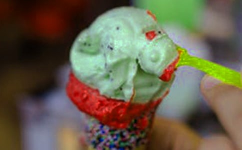 中班美術冰淇淋教案