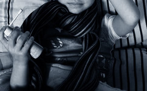 感冒頭疼難受句子