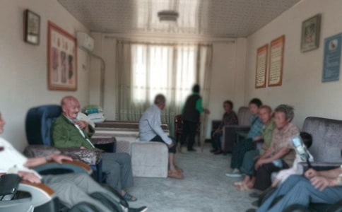 服務隊敬老院工作總結