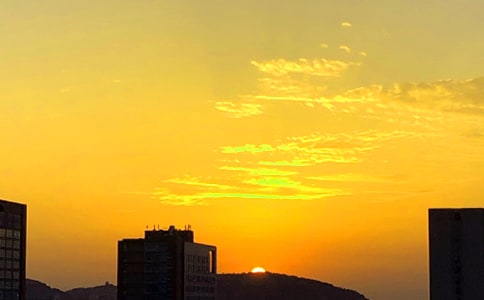 日落即景的優(yōu)秀作文精選9篇