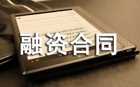 關(guān)于融資合同范文集合八篇